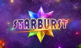 Interface du jeu Starburst sur Bruno Casino après un dépôt réussi